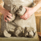 Getrockneter Ton