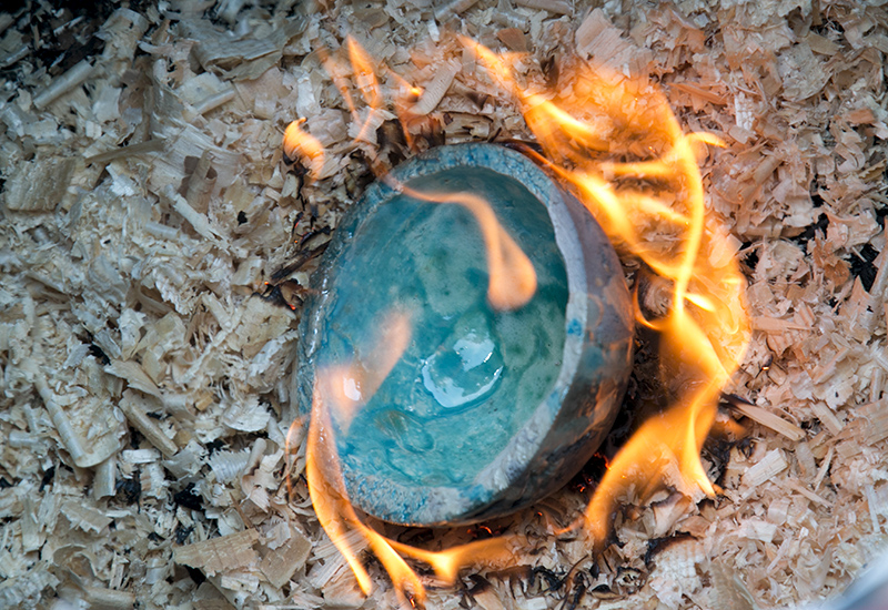 Raku, Rakubrand, Raku Keramik, Töpfern
