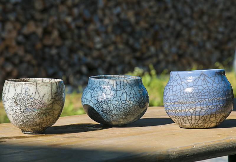 Raku, Rakubrand, Raku Keramik, Töpfern